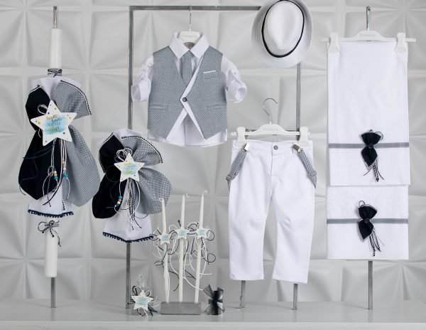 Set Silvio-Bianco white-blue